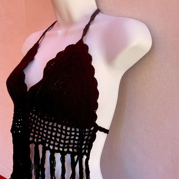 Hand Made crochet tank S/M NWT - Picture 2 of 7